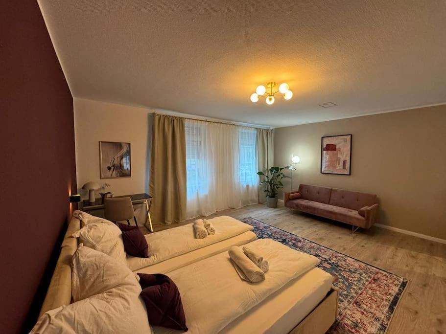 3 Raum City-Apartment - 5Min Zum Hbf Grupello-1 Düsseldorf Kültér fotó