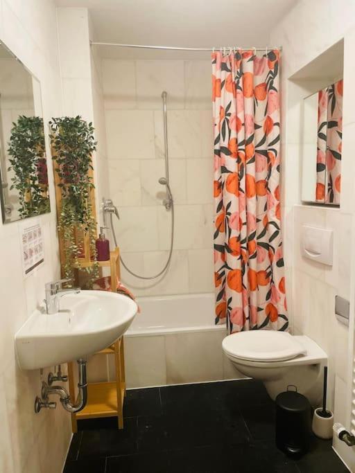 3 Raum City-Apartment - 5Min Zum Hbf Grupello-1 Düsseldorf Kültér fotó