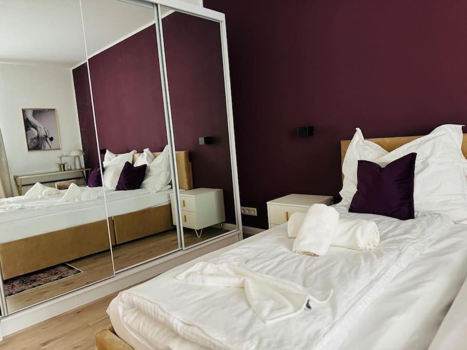 3 Raum City-Apartment - 5Min Zum Hbf Grupello-1 Düsseldorf Kültér fotó