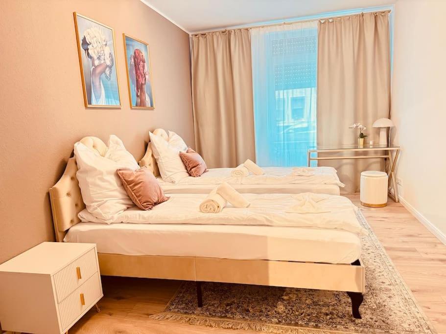 3 Raum City-Apartment - 5Min Zum Hbf Grupello-1 Düsseldorf Kültér fotó
